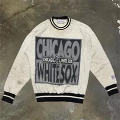 ★90s MLB シカゴホワイトソックス トレーナー スウェット L グレー