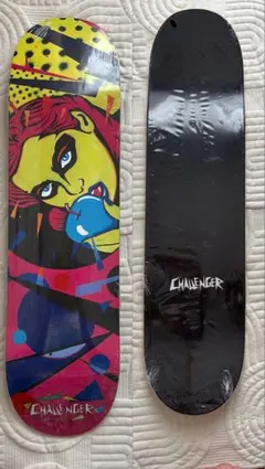【激レア】challenger 1st デッキ　スケボー 激レア CHALLENGER 1stデッキ skateboard スケボー 2025年最新