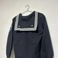 米軍放出品　ロナルドレーガン水兵服　NAVY黒セーラー 米軍放出品 ロナルドレーガン水兵服 NAVY黒セーラー - メルカリ
