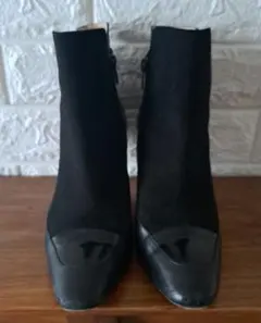 PELLICO　ペリーコ　ショートブーツ　スエード　レザー　黒　37