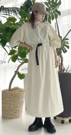 ローリーズファーム　2wayミリタリーワンピース