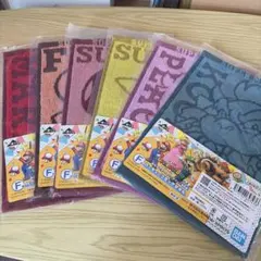 一番くじ スーパーマリオ F賞 パーティーフラッグタオル ６枚