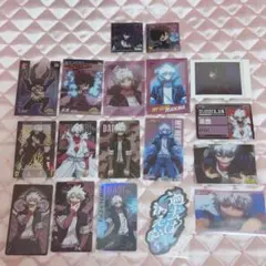 ヒロアカ 荼毘 カード・ステッカー18枚セット