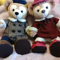 ダッフィー＆ シェリーメイ ぬいぐるみ 、コスチュームセット