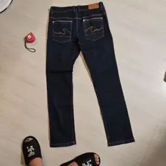 Gotcha デニムパンツ インディゴ 刺繍のサムネイル