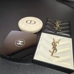 Dior CHANEL YSL フェイスパウダー 3点セットのサムネイル