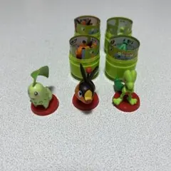 チョコエッグ　ポケットモンスター　旅立ちの3匹　7体