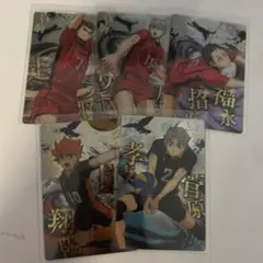 ハイキュー ウエハース カード セット