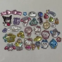 ㉙ボンボンドロップシール　立体シール　フレークシール　キャラクター