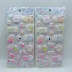 未開封★もっと！ふにふにシール すみっコぐらし 正規品 サンエックス 立体 2枚