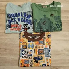 【新品】DOUBLE.B Tシャツ 3枚セット 110 B品ありのサムネイル