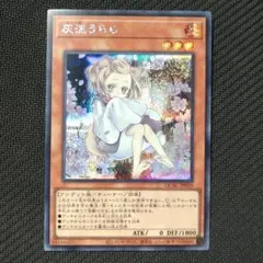 遊戯王　灰流うらら　クォーターセンチュリーシークレット　クオシク　25th 美品 新]灰流うらら(座り)【クォーターセンチュリーシークレット