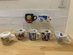 N0217-02★Disney スーベニア マグカップ ドナルド 他7点