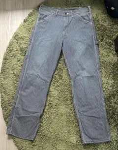 Lee ヒッコリーパンツ サイドポケット付き　L