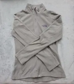 ノースフェイス フルジップ フリース グレー