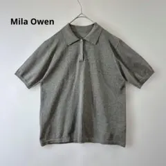 Mila Owen ラメ ニット ポロシャツ SIZE 0のサムネイル