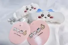 【新品】ちいかわ ハチワレ ヘアバンドキーホルダー　2種セット