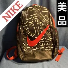 【美品／デザイン必見】NIKE ナイキ バック　18L レッド　ブラック