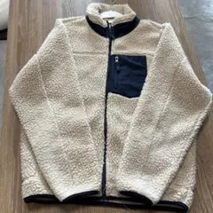 ボアフリースジャケット ベージュ