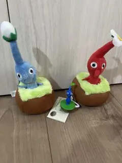 ピクミン キーホルダーセット 青 赤