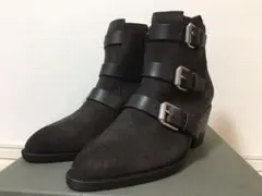 【送料込・美品・箱付】ALL SAINTS＊スウェードショートブーツ❤︎