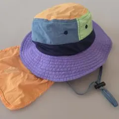 Breeze バケットハット　日除け　メッシュ　ひも付き　50cm