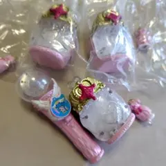 なりきりプリキュアDX４ ガチャ　プリンセスパフューム3点とスカイミラージュ1点