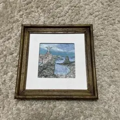ブラジル リオデジャネイロ 風景画 額縁付き アート