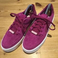 ナイキ エアフォース 1 セージ パープル スエード 23.5センチ