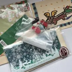 雪だるま クリスマス装飾　レターセット