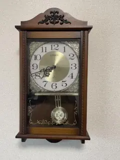 セイコークロックSEIKO掛け時計 振り子 時報つき RQ311B - メルカリ