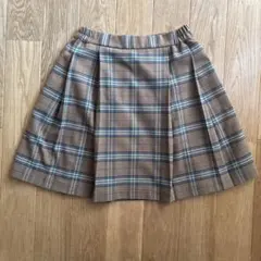 UNIQLO チェック柄スカート size140