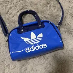 アディダス オリジナルス　ミニボウリングバッグ ブルー　メンズ レディース