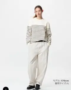 UNIQLO ウォッシャブルミラノリブクルーネックセーター
