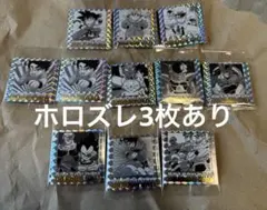 ホロズレ3枚あり☆11枚セット ドラゴンボール40周年記念シールウエハース