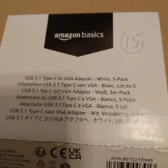 USB 3.1 Type-C to VGA アダプター 5個セット