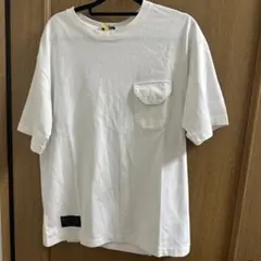 DENHAM ホワイト Tシャツ ポケット付きのサムネイル