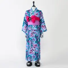 ジュニアサイズANNA SUI mini アナスイミニ　サンドレス風浴衣　160 2023浴衣コレクション🎀💜 | アナ スイ・ミニ | 大丸神戸店公式