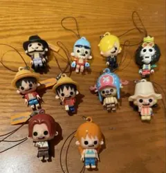 ワンピース フィギュア型キーホルダー 10個セット