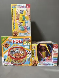 アンパンマン 知育 おもちゃ 3個セット