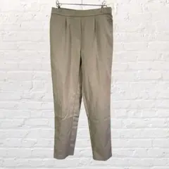 10068 アルマデザイン スラックス テーパードパンツ グレー M カジュアル