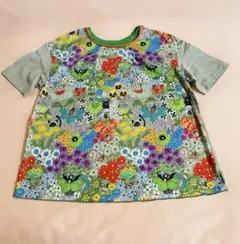 オレボレブラ 花柄 半袖Tシャツ