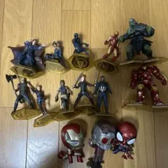 アメコミキャラクター アクションフィギュアセット アベンジャーズ