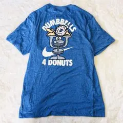 ナイキNIKE ドライフィット　バッグイラストドーナツ柄 Mサイズ 半袖スポーツ