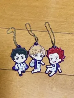 ハイキュー！！白鳥沢キーホルダー 天童覚　牛島若利　白布賢二郎