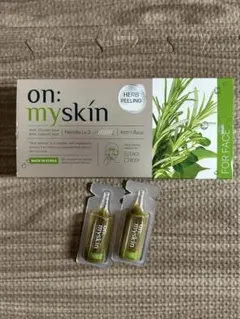【新品】on: myskin ハーブピーリング 4ml x 2本
