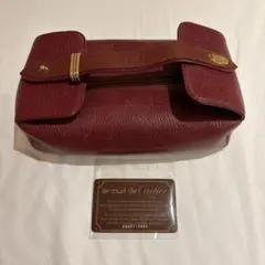 ✨美品✨カルティエ マストライン バニティバッグ レザー ポーチ