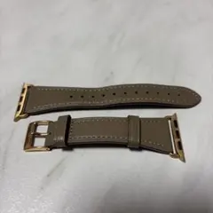 Apple Watch用 レザーベルト ニューグレージュ