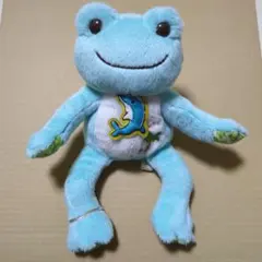 万博会場限定 】かえるのピクルス マスコット ブルー ミャクミャク