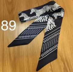 89 バッグスカーフ　ヘアバンド　リボンスカーフ　スカーフ